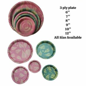 3 PLY PAPER PLATES